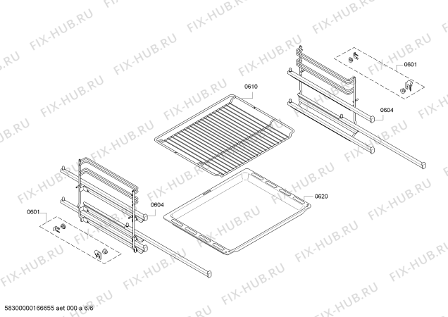 Взрыв-схема плиты (духовки) Bosch HEA33T150 Bosch - Схема узла 06