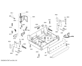 Схема №4 SGS46M12EU с изображением Передняя панель для посудомоечной машины Bosch 00449451