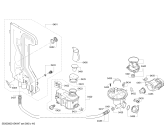 Схема №6 SMS50E38AU с изображением Столешница для посудомойки Bosch 00145265