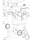 Схема №2 AWO/D 5809 с изображением Модуль (плата) для стиралки Whirlpool 480111102748