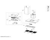 Схема №2 DWB098G50I Bosch с изображением Кронштейн для вытяжки Bosch 00716020
