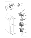 Схема №9 FFWW2VAF20/0 с изображением Часть корпуса для холодильника Whirlpool 481245228907