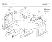 Схема №4 SN34304CN с изображением Передняя панель для посудомойки Siemens 00282609