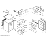 Схема №2 KTR16P22 с изображением Дверь для холодильника Bosch 00478464