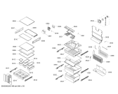 Схема №5 KA96FP50TI Premium с изображением Вставная полка для холодильной камеры Siemens 11028861