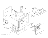 Схема №6 HBF011BV0J с изображением Панель управления для духового шкафа Bosch 11025583