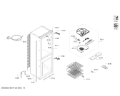 Схема №3 KIV34S81 accentline с изображением Регулировочный узел для холодильной камеры Bosch 00655847