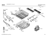Схема №5 SGS45M02EP с изображением Панель управления для посудомойки Bosch 00440451