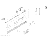 Схема №6 SMI53E05TR с изображением Панель управления для электропосудомоечной машины Bosch 00705697