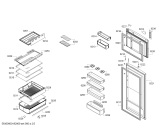 Схема №5 BD2556I2IN KDN с изображением Дверь морозильной камеры для холодильной камеры Bosch 00773309