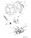 Схема №2 AWL 230/1 с изображением Обшивка для электросушки Whirlpool 481245210885