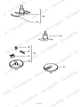 Схема №1 BRAVOSIMAC 410 ELECTRONIC с изображением Резак для электрокомбайна DELONGHI SC7014010