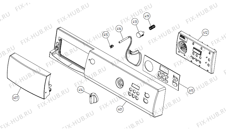 Взрыв-схема стиральной машины Gorenje T731 TW   -White (900002563, TD30) - Схема узла 04