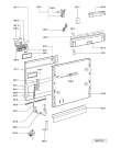Схема №2 ADG 9929/1 с изображением Обшивка для посудомоечной машины Whirlpool 480140101361