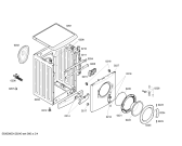 Схема №3 WAE24461TR с изображением Панель управления для стиралки Bosch 00609316