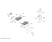 Схема №4 KG36NNL20 Action с изображением Крышка кнопки для холодильника Siemens 00623241