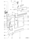 Схема №2 ADG 6340 NB с изображением Обшивка для посудомойки Whirlpool 481245371401