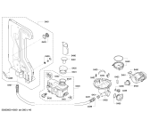 Схема №6 SN25E207EU с изображением Силовой модуль запрограммированный для посудомоечной машины Siemens 00649967