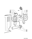 Схема №2 AWG 255 с изображением Клавиша для сушильной машины Whirlpool 481241029162