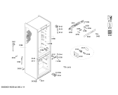 Схема №4 KGN36X15 с изображением Дверь для холодильной камеры Bosch 00247144