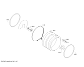 Схема №5 WTC84101BY с изображением Вкладыш для электросушки Bosch 00617946