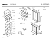 Схема №3 KG34E05GB с изображением Дверь для холодильной камеры Siemens 00216586