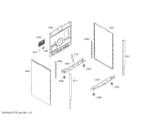 Схема №5 PHCB855221 с изображением Стеклокерамика для электропечи Bosch 00710754