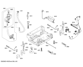 Схема №6 S41M50N2EU с изображением Передняя панель для посудомоечной машины Bosch 00679453