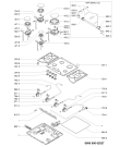 Схема №1 AKM 528/NA с изображением Пружинка для плиты (духовки) Whirlpool 482000091787