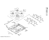 Схема №2 T61S31S1 ENC.T61S31S1 4G NE T60R/2010 с изображением Варочная панель для плиты (духовки) Bosch 00685459