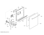 Схема №4 SHX56B02UC с изображением Ось для электропосудомоечной машины Bosch 00361556