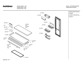 Схема №11 SK534163 с изображением Панель для холодильника Bosch 00489023