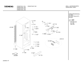 Схема №3 KS39V76 с изображением Дверь для холодильной камеры Siemens 00235913