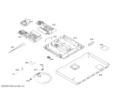 Схема №2 ET512002E DOMINO 1r+1d.TOUCH TOP INOX SIEMENS с изображением Уплотнитель для духового шкафа Bosch 00609712