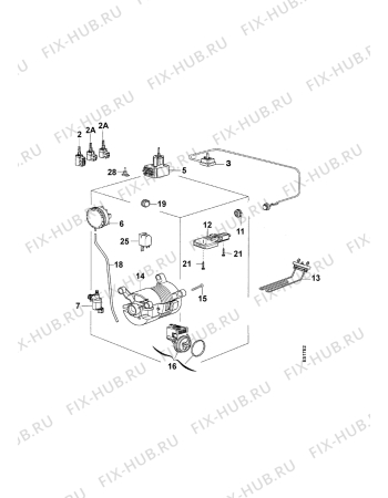 Взрыв-схема стиральной машины Zanussi TL1083CV - Схема узла Electrical equipment 268