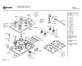 Схема №1 T2118K0NL с изображением Варочная панель для плиты (духовки) Bosch 00213268