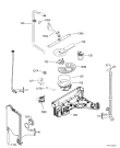 Схема №1 ESF6710ROX с изображением Форсунка для посудомоечной машины Aeg 1118949518