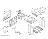 Схема №5 HBA64B222F H.BO.PY.L3D.IN.GYFAM.B2a.B.E3_COT/ с изображением Внешняя дверь для электропечи Bosch 00688973
