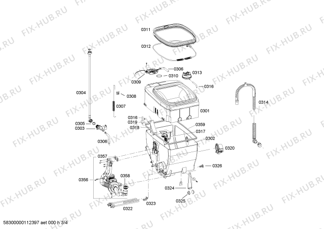 Схема №4 WP10T580FF extraklasse с изображением Модуль управления для стиральной машины Siemens 00666337