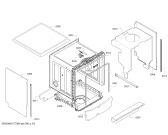 Схема №4 SMS53E02TR с изображением Панель управления для посудомойки Bosch 11002953