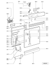 Схема №2 ADG 6554 NBM с изображением Обшивка для посудомоечной машины Whirlpool 481245371639