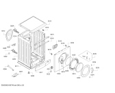 Схема №6 WFP1000B7 с изображением Декоративная рамка для стиральной машины Bosch 00663163