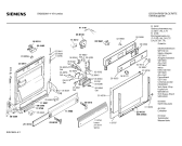Схема №3 SN53304 с изображением Передняя панель для электропосудомоечной машины Siemens 00285193