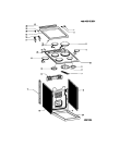 Схема №3 ACMK 6030/WH с изображением Конфорка для электропечи Whirlpool 482000030278