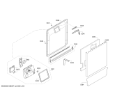 Схема №5 SN45D210SK IQ300 с изображением Переключатель для посудомоечной машины Siemens 00634091
