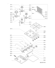 Схема №2 AKM260NB (F095139) с изображением Горелка для плиты (духовки) Indesit C00382266