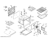 Схема №4 P1HEC31052 с изображением Панель управления для духового шкафа Bosch 00675026