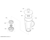 Схема №2 MMB19ZA Ralf Zacherl с изображением Панель для электроблендера Bosch 00640633