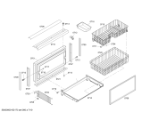 Схема №9 KBULT3671A с изображением Декоративная рамка для электропосудомоечной машины Bosch 00143797