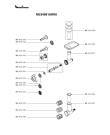 Схема №2 ME548810/6R0 с изображением Насадка, барабанчик (терка) для электрошинковки Moulinex MS-651340